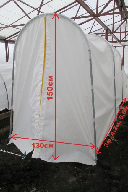 Парник Люкс Вставка 1,4х1,5х1,25 м Парник Люкс Вставка 1,4х1,5х1,25 м