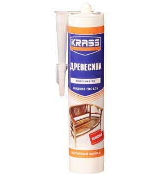 Клей KRASS ЖГ для древесины Бежевый